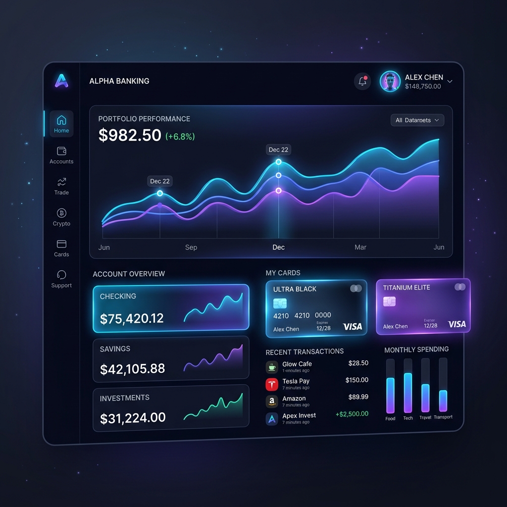 IDB Global FCU Dashboard Mockup